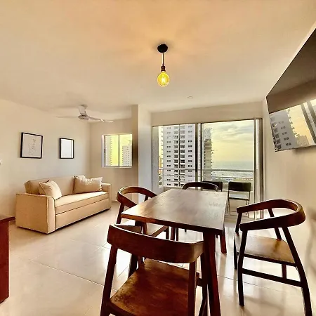 Modern With Ocean Views Apartamento Cartagena